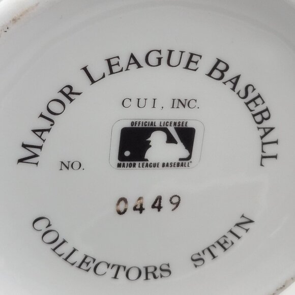 Baltimore Orioles MLB Collectors Stein CUI Inc Numbered 0449 Ceramic Lidded - Picture 8 of 10